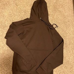 BRAND NEW BROWN HOODIE